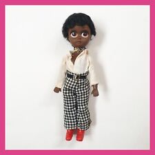 Boneca vintage Susie Sad Eyes 1960 Soul Sister afro-americana AA 8" boneca comprar usado  Enviando para Brazil