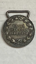 Medaglia argento unita usato  Italia