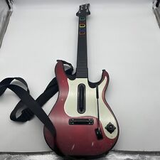 Guitarra sem fio PS2 PS3 Red Guitar Hero 5 95893.805 sem dongle sem costas com alça comprar usado  Enviando para Brazil