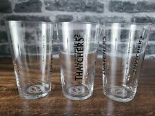 Thatchers pint glasses for sale  HAVERFORDWEST
