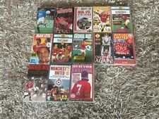 manchester united vhs for sale  GLASGOW