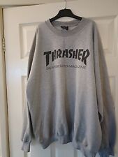 Thrasher grey sweatshirt for sale  LINCOLN