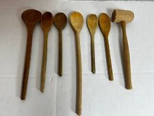 Used, Wooden Spoon/kitchen Utensil Lot- Vintage/farmhouse Style for sale  Shipping to South Africa
