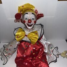 Vintage porcelain clown for sale  Moscow