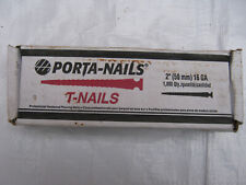 Porta nails unused for sale  TADLEY