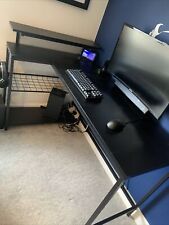 Shaped gaming desk for sale  HOOK