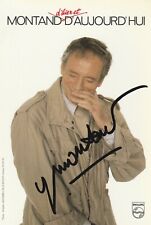Yves montand signed d'occasion  Guéret