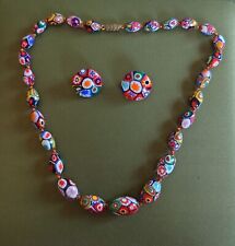 millefiori beads vintage for sale  CORSHAM