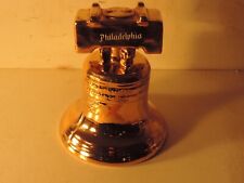 PHILIADELPHIA HERITAGE BICENTENNIAL LIBERTY BELL DECANTER  ( EMPTY ) for sale  Shipping to South Africa