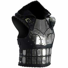 Medieval Cuero Articulado Scoundrel Piel Armor Halloween Disfraz Armor, usado comprar usado  Enviando para Brazil