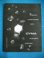 Cyma press advertisement d'occasion  Expédié en Belgium