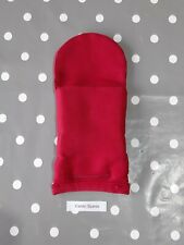 ⭐ GC! GENUINE iCandy Peach 1 "Tomato" Red Seat Harness Strap Crotch Pad Cover ⭐ for sale  CANTERBURY