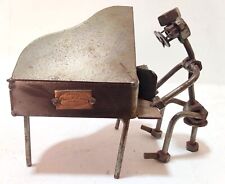 Reproductor De Piano Vintage diseño de hierro hombre Arte en Uñas Hine & Kunst Alemania Das Original segunda mano  Embacar hacia Spain
