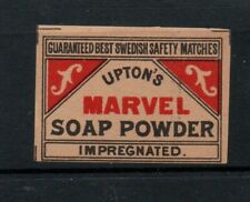 Matchbox label advert. for sale  MARKET RASEN