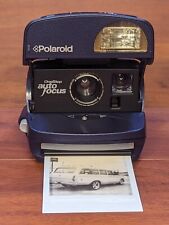 De colección. Cámara fotográfica Polaroid de un paso enfoque automático instantáneo 600 ¡PELÍCULA AZUL PROBADA!  segunda mano  Embacar hacia Argentina