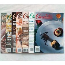 Usado, Lote de 7 Colección de Revista Chocolatier 1992 1993 1994 1996 1997 segunda mano  Embacar hacia Argentina