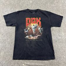 Camisa DGK para hombre mediana negra gráfica ángeles dioses ropa de calle algodón mural artes, usado segunda mano  Embacar hacia Argentina