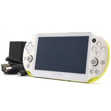 Usado, SONY PS Vita PCH-2000 Slim verde limão branco Wi-Fi LCD FW:3.63 com carregador "estado perfeito" comprar usado  Enviando para Brazil