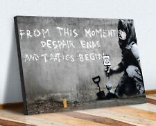 banksy canvas for sale  LONDONDERRY