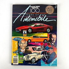 Motor Trend de colección presenta 100 años del automóvil edición coleccionista 1985 segunda mano  Embacar hacia Argentina