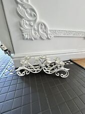 White ornate candle for sale  SOUTHPORT