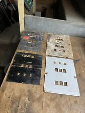 Old Original Gas Pump Porcelain Metal Computer Meter Face Plates Parts Lot USA for sale  Shipping to South Africa