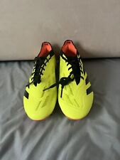 Adidas Predator 24 Elite FG US Size 8 Yellow Black And Red for sale  Shipping to South Africa