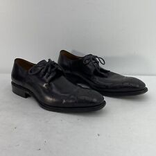 Sapato social Oxford masculino Mezlan Soprano personalizado couro preto com cadarço tamanho 13M comprar usado  Enviando para Brazil