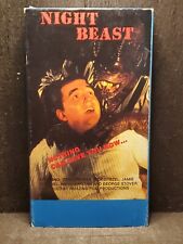 Night Beast (VHS, Don Dohler, Terror/Ficção Científica, Raro! Galaxy Invader formato OOP PAL, usado comprar usado  Enviando para Brazil