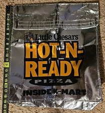 "Bolsa de entrega de lámina plateada LITTLE CAESARS HOT-N-READY Pizza K-Mart 19x17x4.5" segunda mano  Embacar hacia Argentina