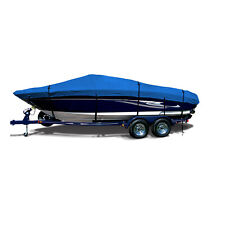 21 feet long Trailerable V-hull low profile cuddy cabin cruiser Boat Cover Blue, used for sale  Shipping to South Africa