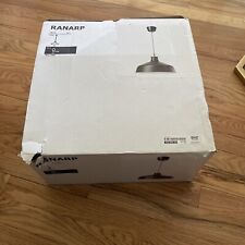 New IKEA RANARP 9" 23cm Black Metal Hanging Pendant Lamp 103.995.63 for sale  Shipping to South Africa