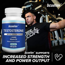 Testosteron-Booster – 30 Bis 120 Kapseln, Natürliche Boosting-Formel, usado comprar usado  Enviando para Brazil