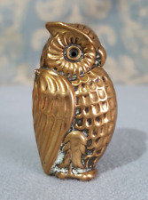 Antique brass owl for sale  WALLINGFORD