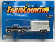 Pickup Ertl Farm Country 4x4 com reboque de cavalo #4564 comprar usado  Enviando para Brazil