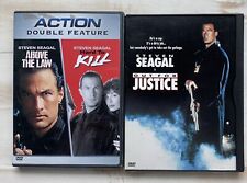 DVD Out for Justice (DVD, 1999) Above The Law Hard To Kill Steven Seagal comprar usado  Enviando para Brazil