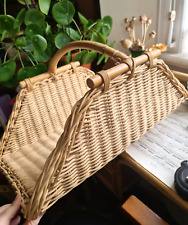 Vintage rustic wicker for sale  BROMLEY