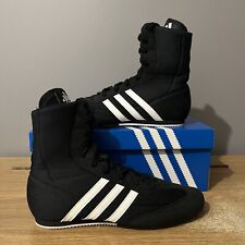 Zapatos de boxeo Adidas Box Hog 2.0 - para hombre Reino Unido 7 - en muy buena condición - blanco y negro - FX0561 segunda mano  Embacar hacia Argentina