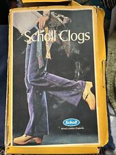 Vintage scholl clogs for sale  COLCHESTER