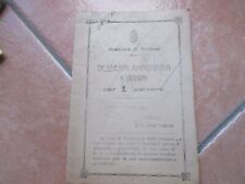 1921 tessera annonaria usato  Napoli