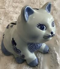 Delft cat piggy for sale  Asheboro