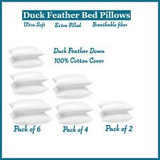 Pillows duck feather for sale  ROCHDALE