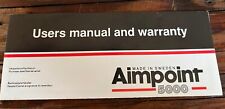 Aimpoint 5000 rifle for sale  Canyon