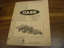Case Danuser G-16 G-16A Blade S-1 S-2 Scarifier Depth Gauge Parts Catalog Manual for sale  Shipping to South Africa