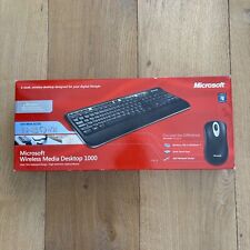 Teclado e mouse Microsoft Wireless Media Desktop 1000 ZHA-00001 1356-1067-1028, usado comprar usado  Enviando para Brazil