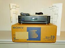 Usado, Grabadora de vídeo VHS de alta gama Sony SLV-E9, EMBALAJE ORIGINAL Y NUEVA, 2 años de garantía segunda mano  Embacar hacia Argentina
