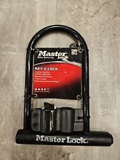 Usado, Cadeado de segurança Master Lock U-Bar bicicleta com suporte de transportadora com chave comprar usado  Enviando para Brazil