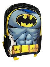 Batman DC Comics Menino Infantil Muscle Bookbag Mochila Bolsa Escolar Bolsa Tote comprar usado  Enviando para Brazil