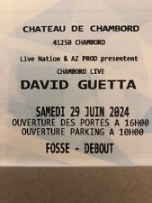 David guetta concert d'occasion  Quesnoy-sur-Deûle