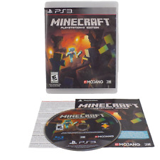 Minecraft -- PlayStation 3 Edition (Sony PlayStation 3, 2014) com inserções, usado comprar usado  Enviando para Brazil